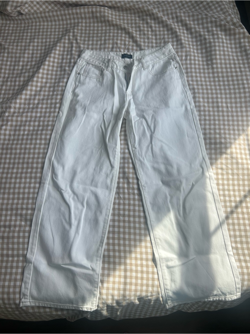 White Fox Boutique White Wide Leg Jeans